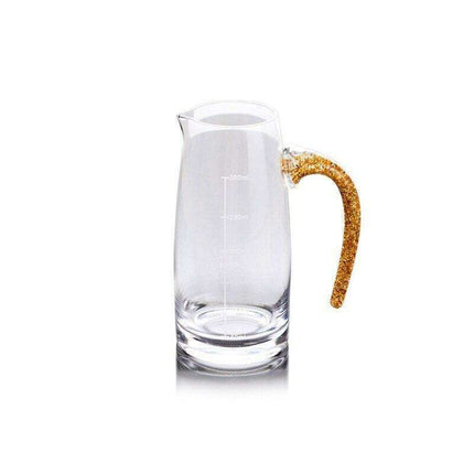 Opulent Golden Crystal Glass Tumblers for Exquisite Drinking Experiences - Très Elite