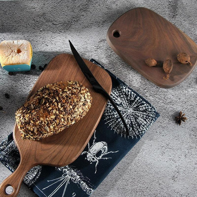 Outdoor Walnut Wood Mini Cutting Board for Culinary Explorations