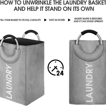 Oversized Multi-Purpose Linen Organizer with Plush Interior - Ultimate Laundry & Storage Solution