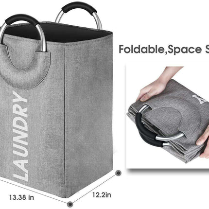 Oversized Multi-Purpose Linen Organizer with Plush Interior - Ultimate Laundry & Storage Solution