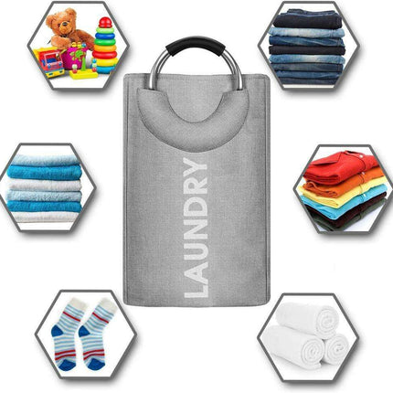 Oversized Multi-Purpose Linen Organizer with Plush Interior - Ultimate Laundry & Storage Solution