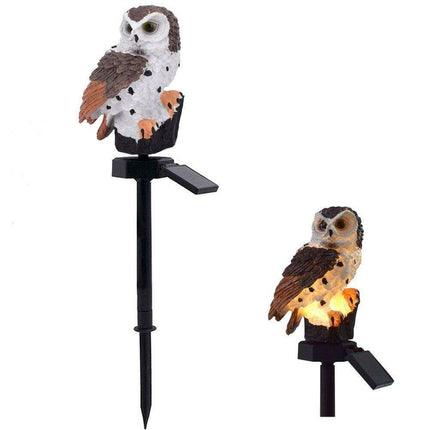 Owl-Shaped Solar Garden Light Stake: A Sustainable Solution for Outdoor Illumination - Très Elite