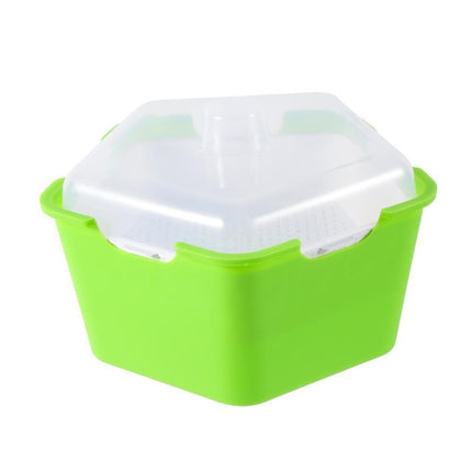 Pentagonal Sprout Haven: Fast-Track Your Fresh Greens Growing Experience - Très Elite