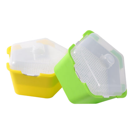 Pentagonal Sprout Haven: Fast-Track Your Fresh Greens Growing Experience - Très Elite