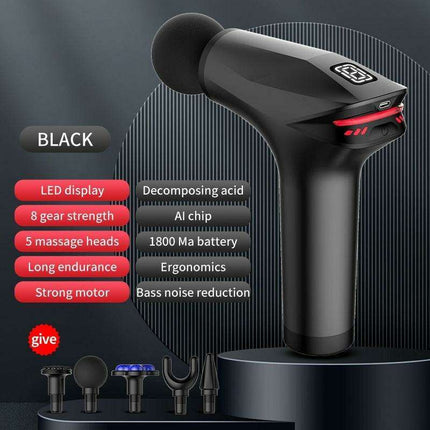 Percussion Muscle Recovery Massager for Deep Relaxation and Pain Relief - Très Elite