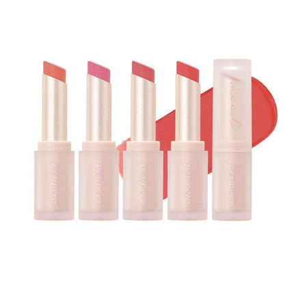 Peripera Soft Mood Luxe Matte Lipstick: 8 Vibrant Shades for Effortless Elegance.