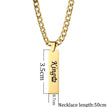 Men necklace / Gold