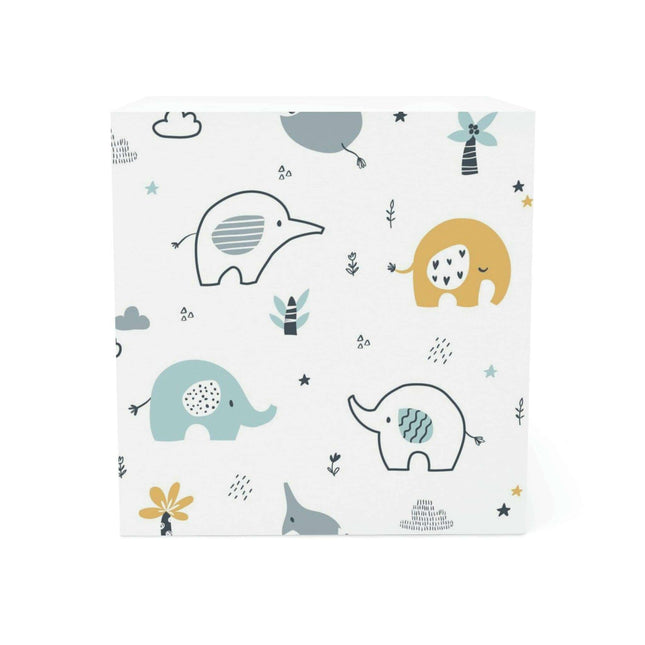 Personalized Baby Memory Cube Organizer