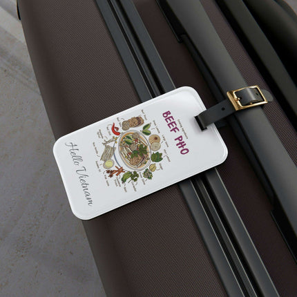 Personalized Chic Acrylic Luggage Tag by Maison d'Elite – Travel with Elegance - Très Elite