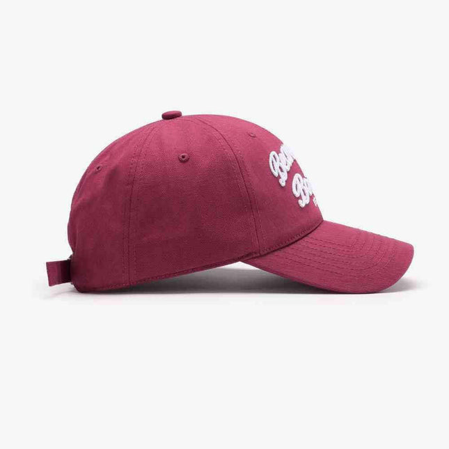 Personalized Cotton Baseball Cap with Unique Embroidery for Everyday Wear