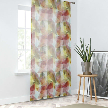 Personalized Floral Elegance Polyester Curtains - Transform Your Space..