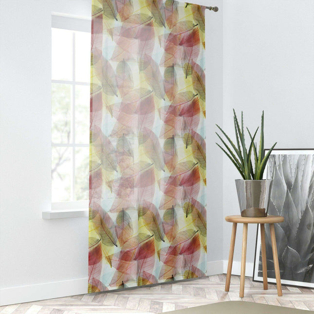 Personalized Floral Elegance Polyester Curtains - Transform Your Space
