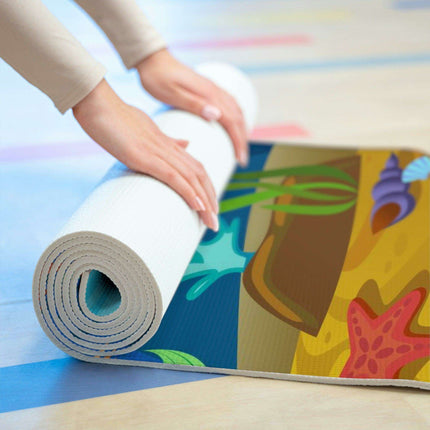 Personalized Mermaid Oasis Yoga Mat - Ultimate Luxury and Lightness