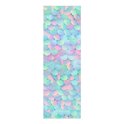 Personalized Mermaid Serenity Luxury Yoga Mat - Elegant and Lightweight Support