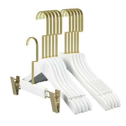 Personalized Non-Slip Wooden Hangers for Weddings: Customizable Elegance for Brides and Bridesmaids- Très Elite- Très Elite