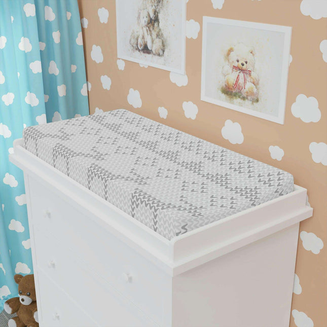 Personalized Nordic Elegance Baby Changing Pad Cover