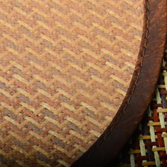 Pet Comfort Oasis: Round Rattan Cooling Cushion for Summer Relief