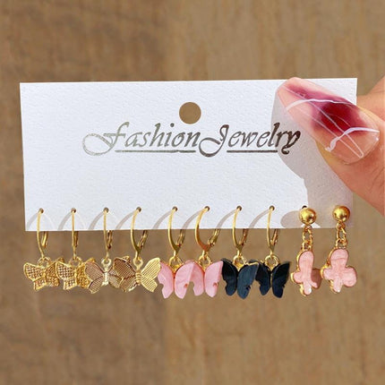 Playful Creatures Earring Set - A Fun Twist for Your Style