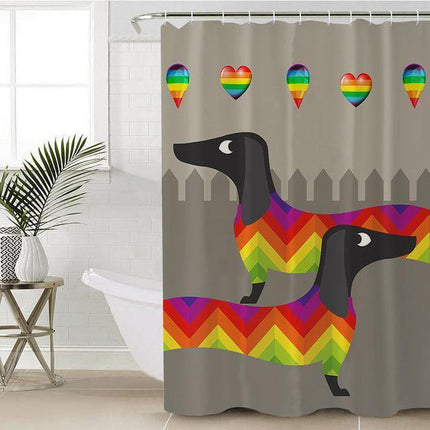 Playful Pooch Shower Curtain