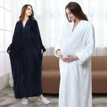Plush 100% Cotton Cut Velvet Men's Luxury Bathrobe - Unmatched Comfort and Style - Très Elite
