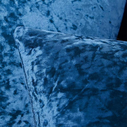 Plush Golden Velvet Pillow Cover Set - Perfect for Home, Vehicle, and Office Elegance