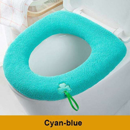 Plush Winter Toilet Seat Cover - Cozy Comfort for Every Bathroom - Très Elite
