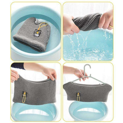 Plush Winter Toilet Seat Cover - Cozy Comfort for Every Bathroom - Très Elite