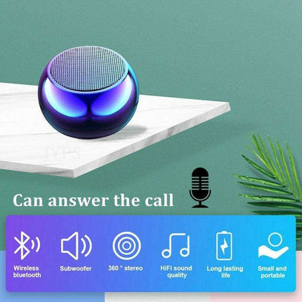 Pocket-Sized Bluetooth Speaker: Portable Sound Experience with TWS Functionality & Camera Control - Très Elite