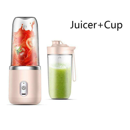 Portable 6-Blade Electric Blender & Juicer | On-the-Go Smoothie Maker for Healthy Living