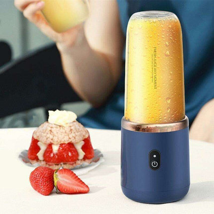 Portable 6-Blade Electric Blender & Juicer | On-the-Go Smoothie Maker for Healthy Living - Très Elite