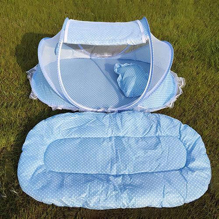 Portable Baby Insect Shield: Foldable Net Tent for Safe and Serene Sleep - Très Elite