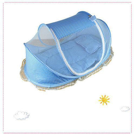 Portable Baby Insect Shield: Foldable Net Tent for Safe and Serene Sleep - Très Elite