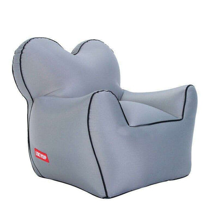 Portable Wind-Resistant Inflatable Lounge Chair with Ground Nail Stabilization - The Ultimate Relaxation Companion..