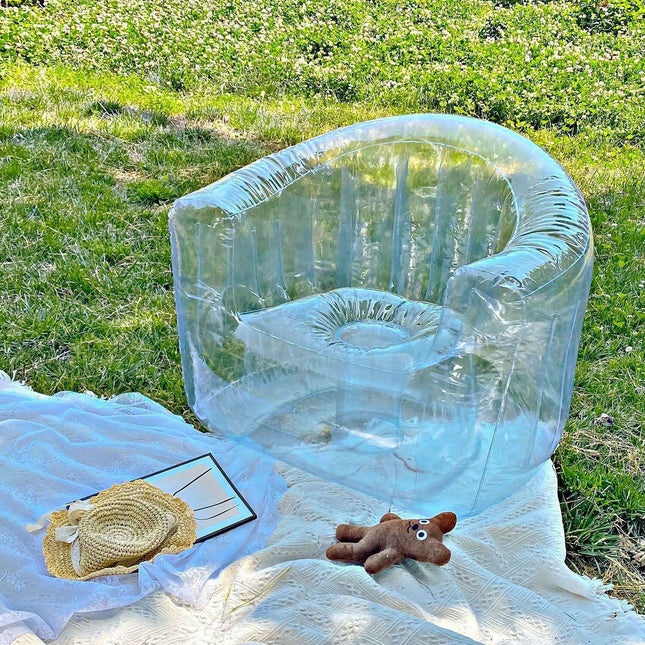 Premium 3-Season Inflatable Sofa Bed with Down Insulation for Outdoor Luxury Adventures