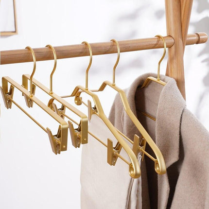 Premium Anti-Slip Trouser Hanger Collection - 5 Pack in Robust Metal & Aluminum Alloy