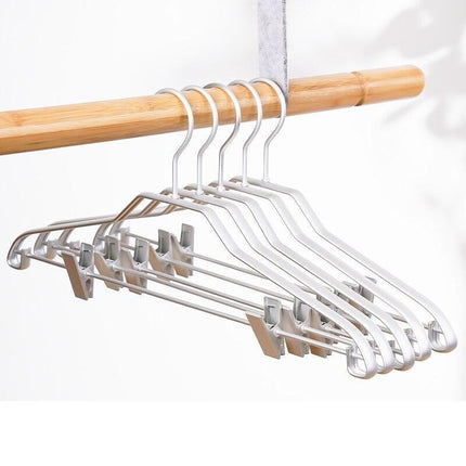 Premium Anti-Slip Trouser Hanger Collection - 5 Pack in Robust Metal & Aluminum Alloy