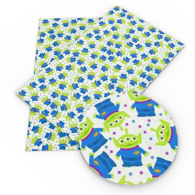 Premium Cartoon-Themed Faux Leather Crafting Kit with Waterproof PVC - Artisan's Treasures