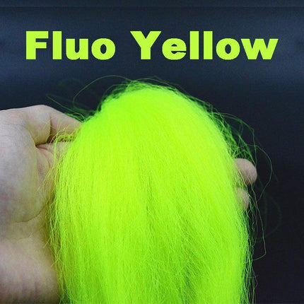 Premium Fly Tying Fiber Set: 12 Vibrant Colors for Creative Streamer Designs - Très Elite