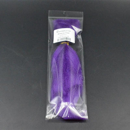 Premium Fly Tying Fiber Set: 12 Vibrant Colors for Creative Streamer Designs - Très Elite