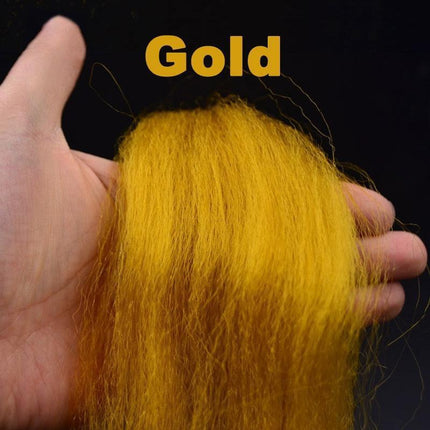 Premium Fly Tying Fiber Set: 12 Vibrant Colors for Creative Streamer Designs - Très Elite