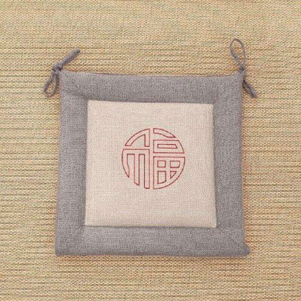 Premium Japanese Linen Comfort Cushion - Elevate Your Seating Experience