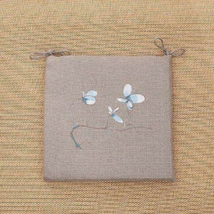 Premium Japanese Linen Comfort Cushion - Elevate Your Seating Experience