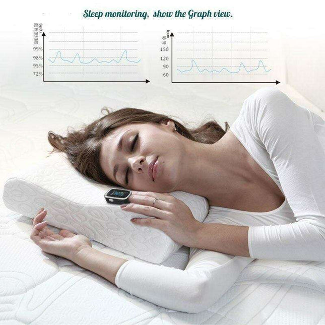 Premium OLED Pulse Oximeter for Sleep Monitoring with Extended Battery Life
