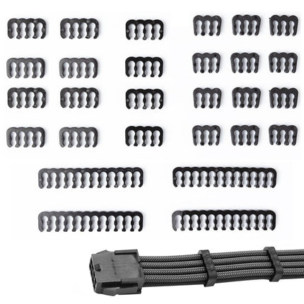 Premium PSU Cable Management Kit for 3.0-3.6mm Power Cables - Très Elite