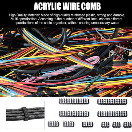 Premium PSU Cable Management Kit for 3.0-3.6mm Power Cables - Très Elite