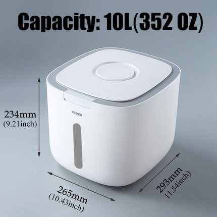 Premium Rice Storage Solution with Precision Measuring Cup and Pest-Proof Seal- Très Elite- Très Elite