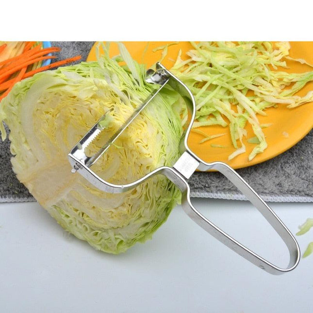 Premium Stainless Steel Veggie Slicer: Your Ultimate Kitchen Assistant for Quick Meal Prep - Très Elite