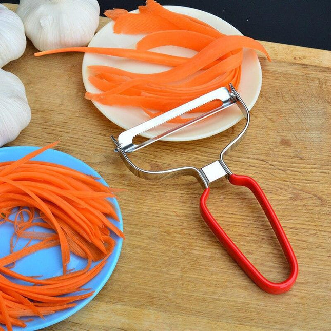 Premium Stainless Steel Veggie Slicer: Your Ultimate Kitchen Assistant for Quick Meal Prep - Très Elite