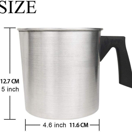 Premium Stainless Steel Wax Melting Kit for Creative Soap and Candle Crafting - Très Elite