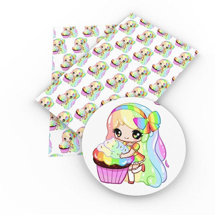 Premium Synthetic Leather Crafting Collection: Dynamic Color Assortment for Creative DIY Endeavors